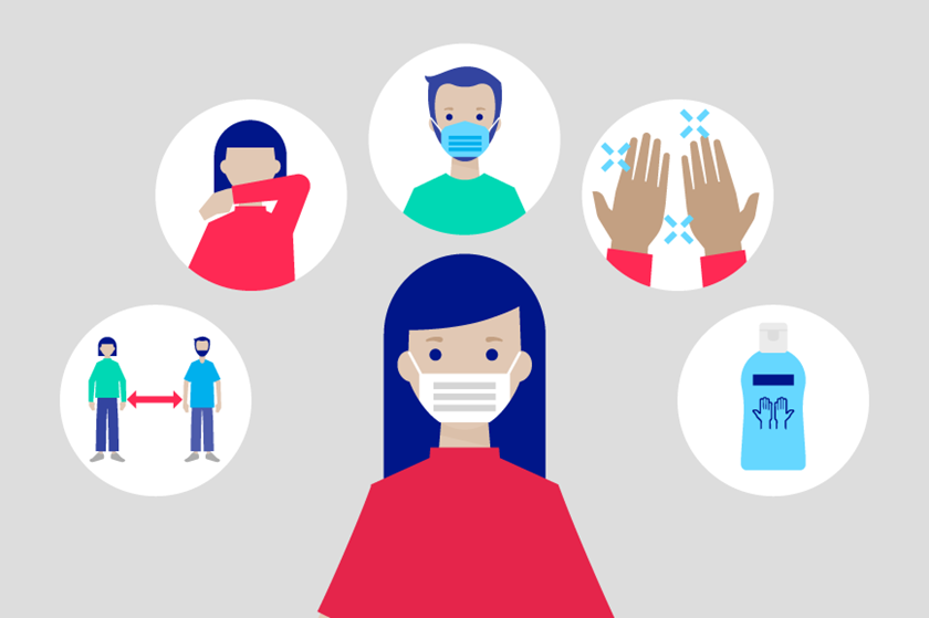 With a few simple measures, we can protect ourselves relatively well against viruses.