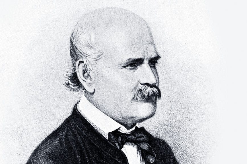 Hungarian physician Dr. Ignaz Semmelweis