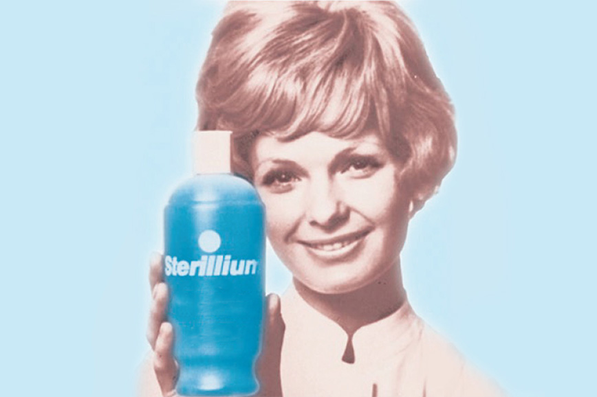 Retro Sterillium advertising