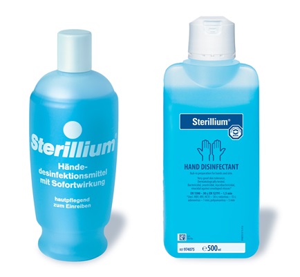 Sterillium - Synonym for hand disinfectants