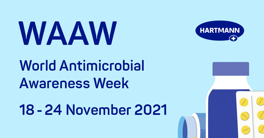 Illustration: From 18 - 24 November 2021, the WHO's World Antimicrobial Week will take place and raise awareness of multidrug-resistant pathogens.
